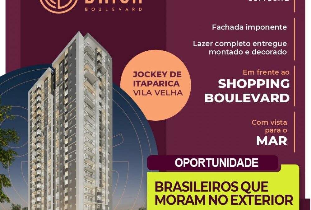 Brasileiros que moram no exterior têm condições especiais para investir em empreendimentos capixabas