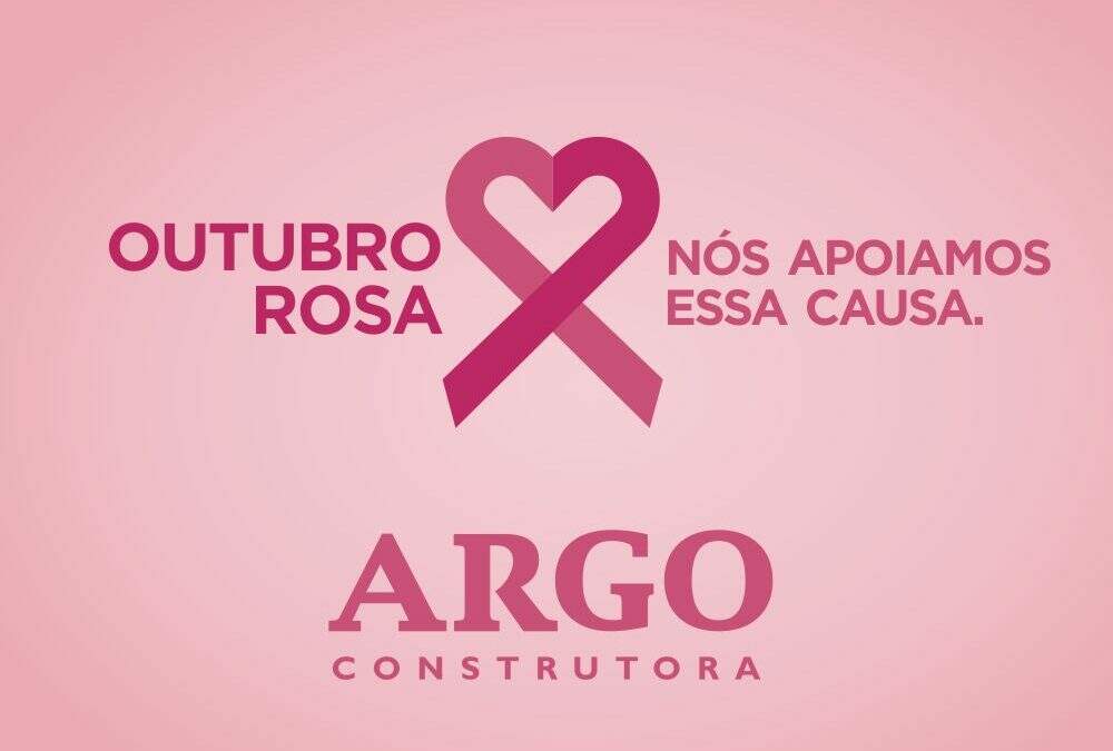 Nós apoiamos o outubro rosa na prevenção e combate ao câncer de mama