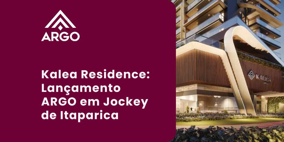 Kalea Residence: Lançamento ARGO em Jockey de Itaparica