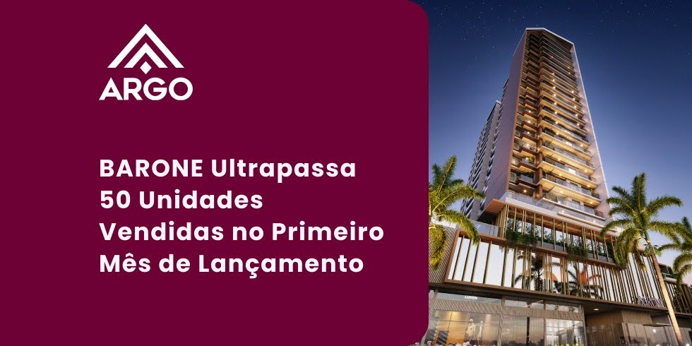 BARONE Ultrapassa 50 Unidades Vendidas no Primeiro Mês de Lançamento